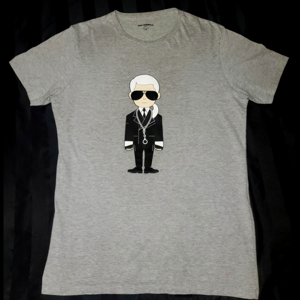 Gray Karl Lagerfeld Shirt